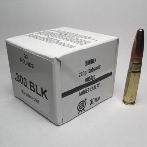 300blk 220gr FMJ Subsonic